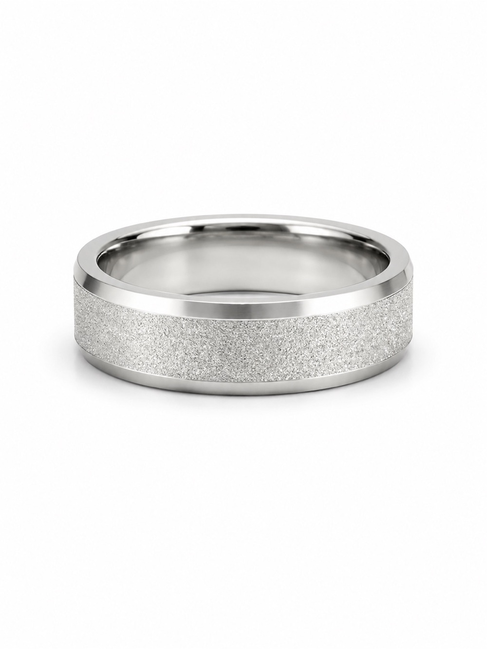 Stainless steel Textured Band